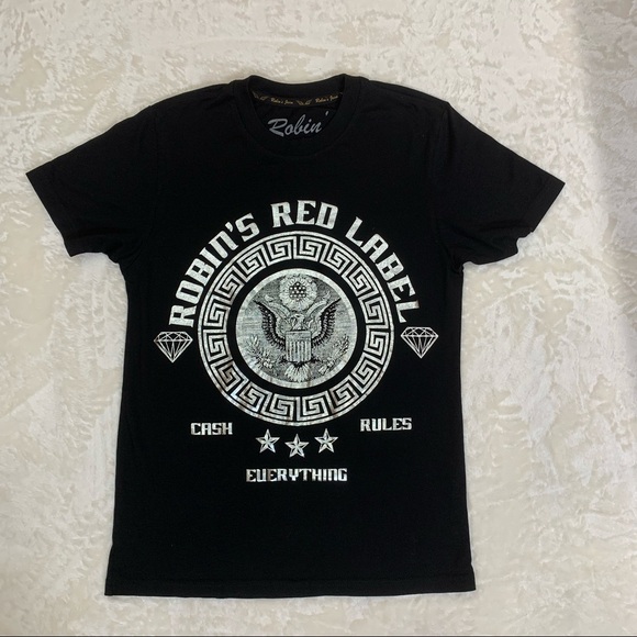 Robins Jeans Robin’s Red Label t-shirt size S - Picture 1 of 7